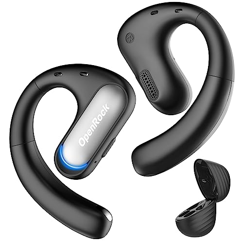 【未開封】OpenRock S2 オープンイヤー型 ワイヤレスイヤホン Blue 付けてることを忘れる7g！超軽量オープンイヤー型の新星OpenRock